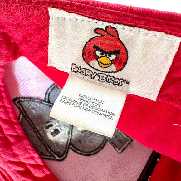 NWOT Angry Birds Baseball Cap | Snapback Adjustable Red Hat - Picture 7 of 9